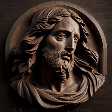 3D model st jesus (STL)